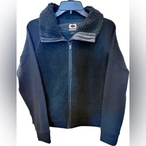 OGIO Black Sherpa Full-Zip Jacket